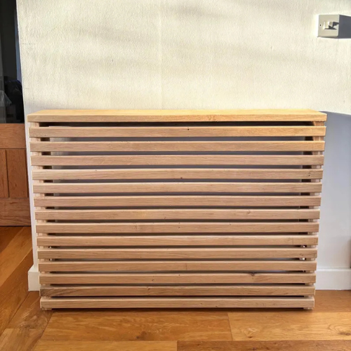 Solid Oak Horizontal Radiator Cover