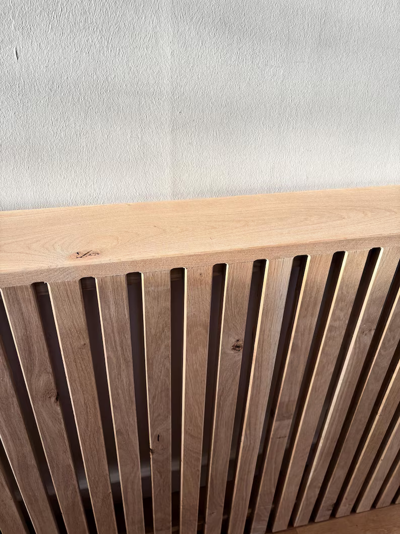 Solid Oak Vertical Radiator Cover