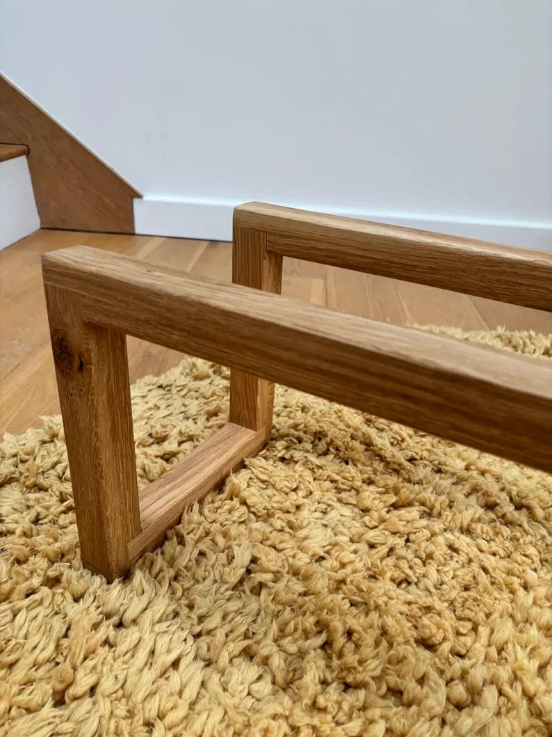 Solid Oak Minimal Shoe Rack