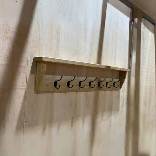 Solid Oak Coat Racks