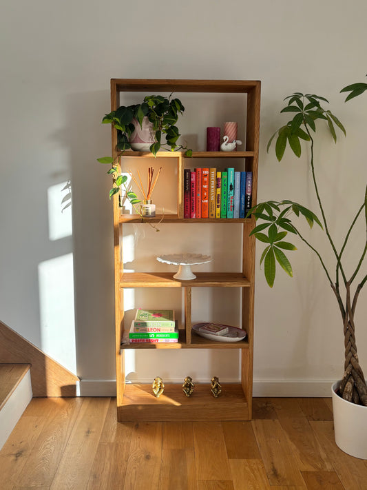 Solid Oak Bookshelf