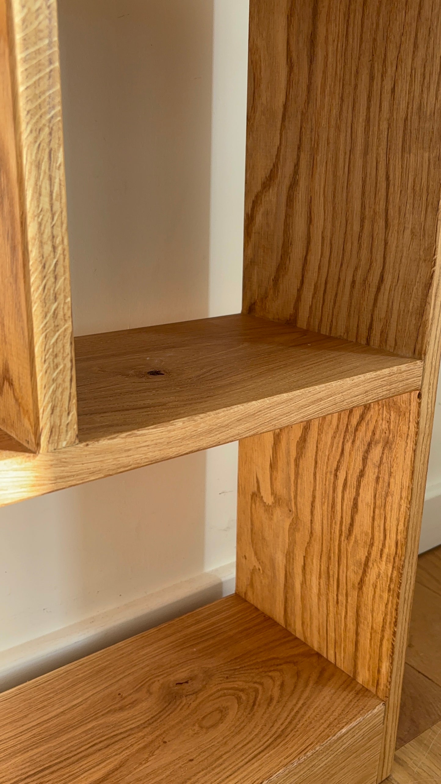 Solid Oak Bookshelf