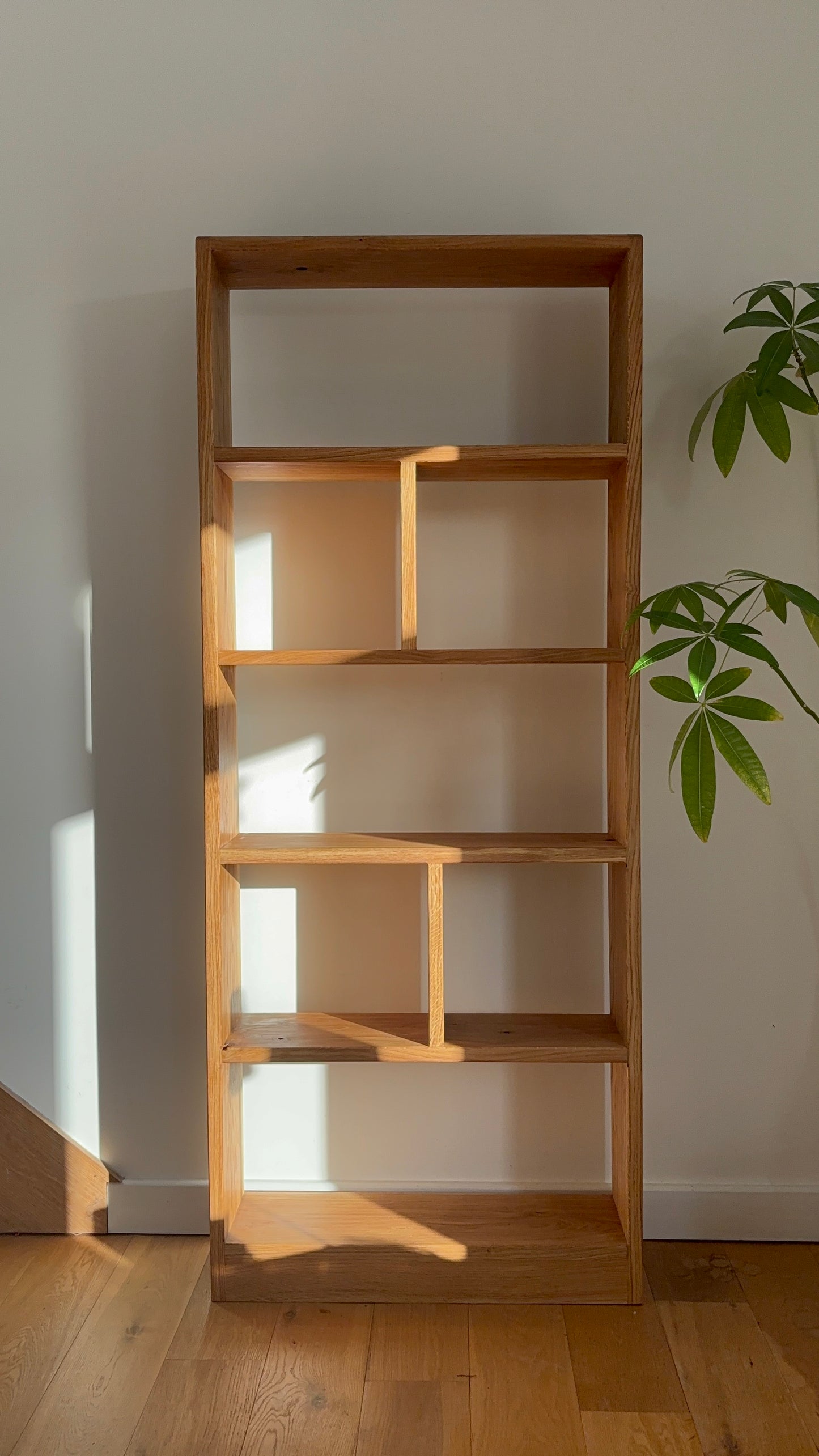 Solid Oak Bookshelf